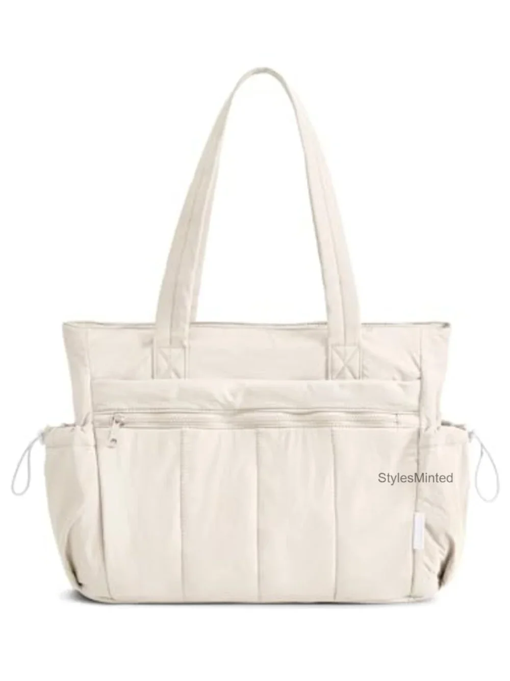 Quilted Puffer Tote Bag for Women Lightweight Large Shoulder Handbags Travel